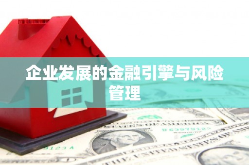 剑河企业发展的金融引擎与风险管理