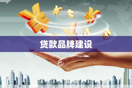 剑河贷款品牌建设