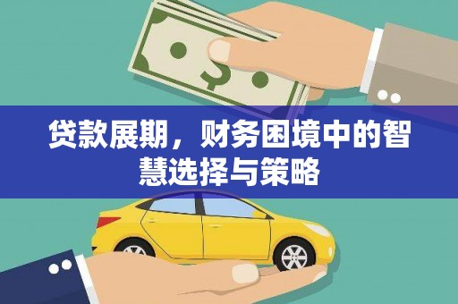 剑河贷款展期，财务困境中的智慧选择与策略
