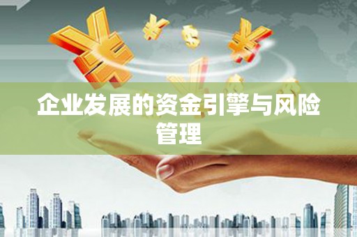 剑河企业发展的资金引擎与风险管理