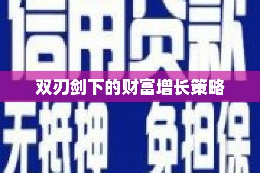 剑河双刃剑下的财富增长策略