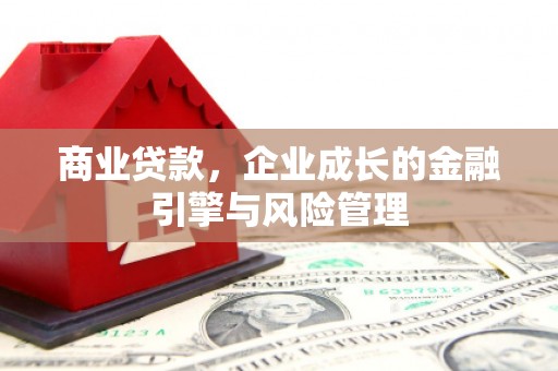 剑河商业贷款，企业成长的金融引擎与风险管理