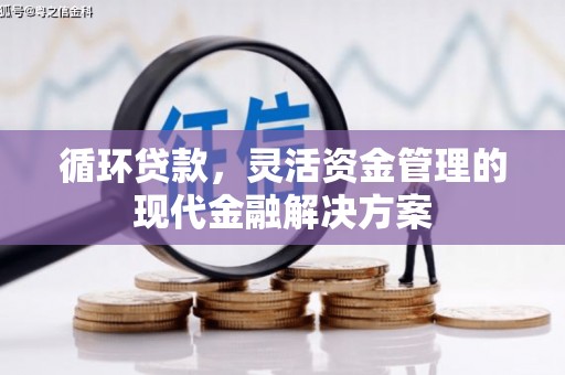剑河循环贷款，灵活资金管理的现代金融解决方案