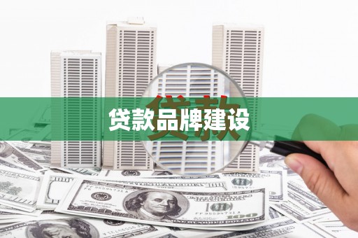 剑河贷款品牌建设