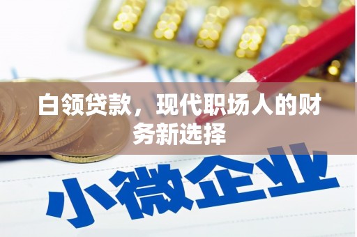 剑河白领贷款，现代职场人的财务新选择