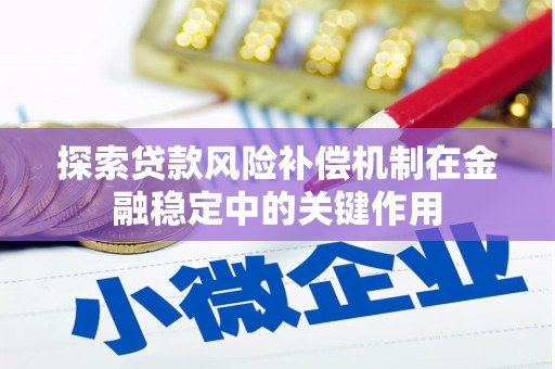 剑河探索贷款风险补偿机制在金融稳定中的关键作用