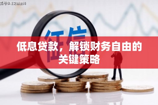 剑河低息贷款，解锁财务自由的关键策略
