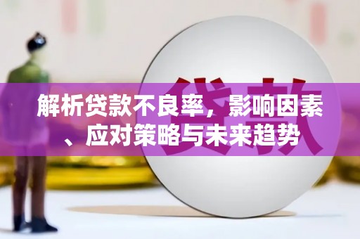 剑河解析贷款不良率，影响因素、应对策略与未来趋势