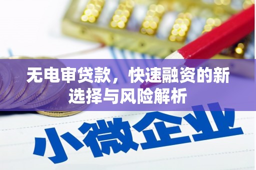 剑河无电审贷款，快速融资的新选择与风险解析