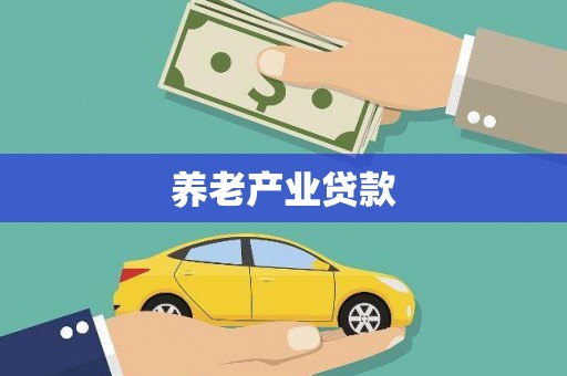 剑河养老产业贷款