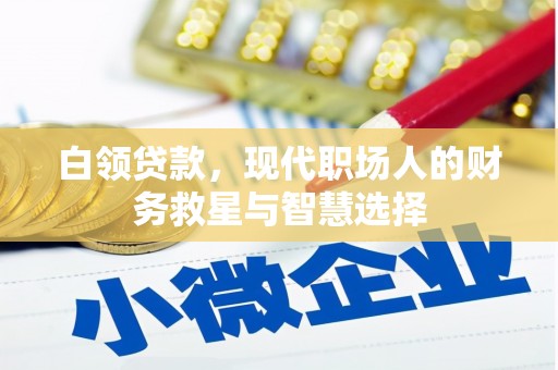 剑河白领贷款，现代职场人的财务救星与智慧选择
