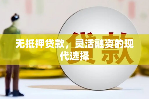 剑河无抵押贷款，灵活融资的现代选择