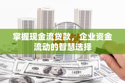 剑河掌握现金流贷款，企业资金流动的智慧选择