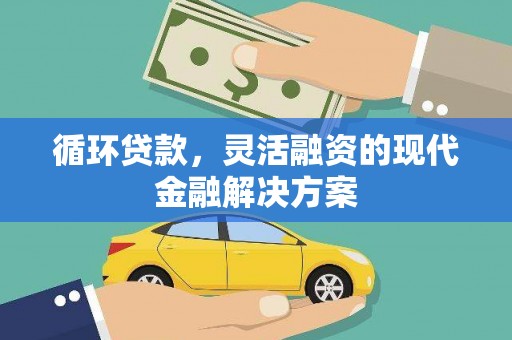 剑河循环贷款，灵活融资的现代金融解决方案