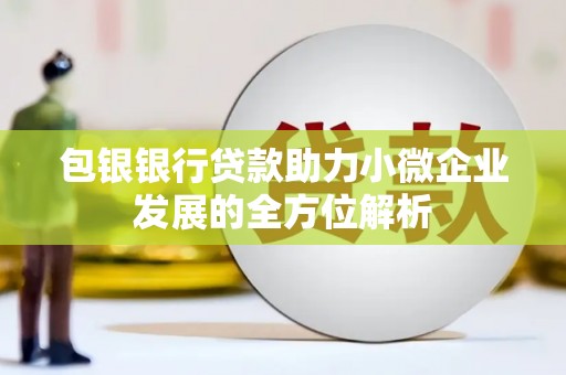 剑河包银银行贷款助力小微企业发展的全方位解析