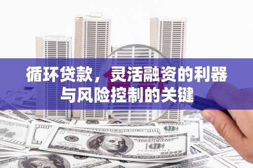 剑河循环贷款，灵活融资的利器与风险控制的关键