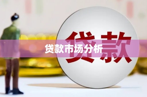 剑河贷款市场分析