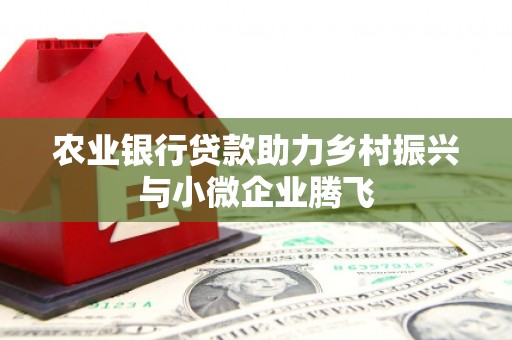 剑河农业银行贷款助力乡村振兴与小微企业腾飞