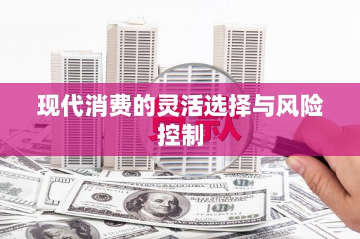 剑河现代消费的灵活选择与风险控制