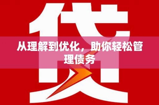 剑河从理解到优化，助你轻松管理债务