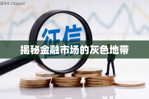 剑河揭秘金融市场的灰色地带