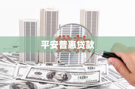 剑河平安普惠贷款